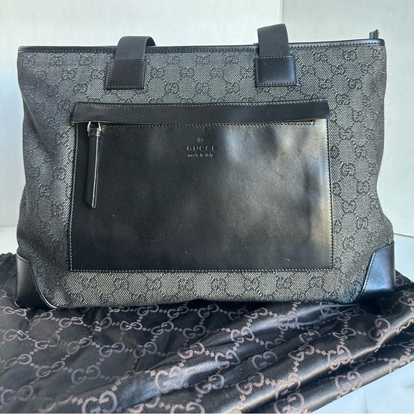 Authentic Gucci Vintage GG Canvas Tote - Picture 10 of 14